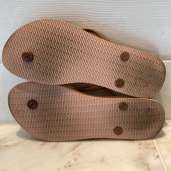 Havaianas Tropical Floral Thong Sandals Size 7/8 - Picture 5 of 10